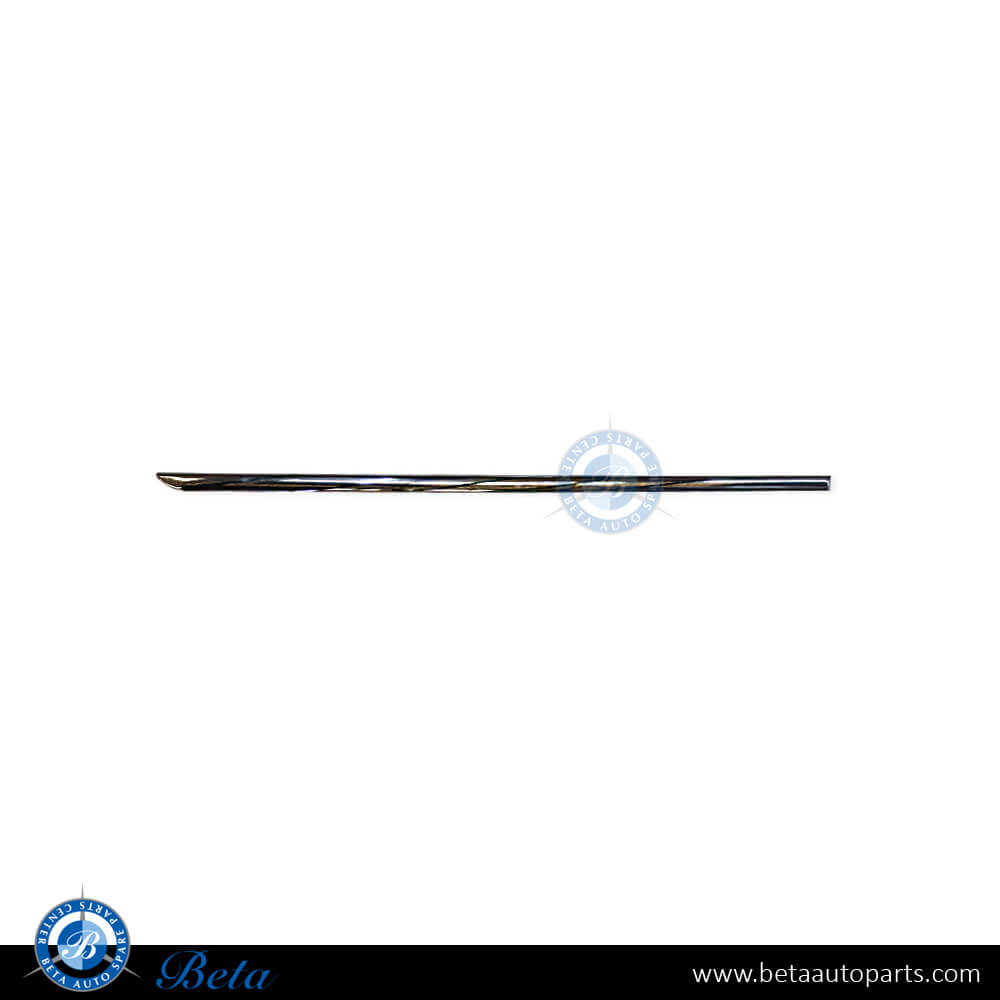 Left Side Rear Door Chrome Moulding for Mercedes C-Class W204 2008-2014 models, Part Number 2047300180 Left Side Rear Door Chrome Moulding for Mercedes C-Class W204 2008-2014 models, Part Number 2047300180